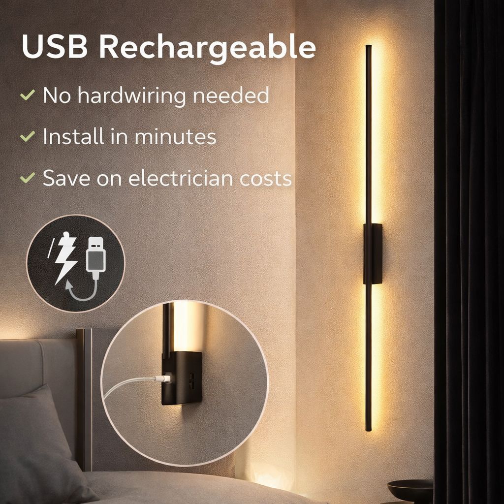 LumaLine™ | Sculpted LED Wall Light
