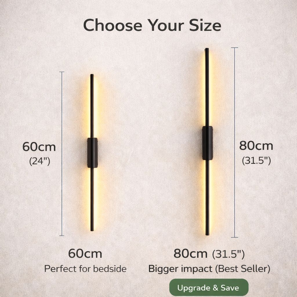 LumaLine™ | Sculpted LED Wall Light